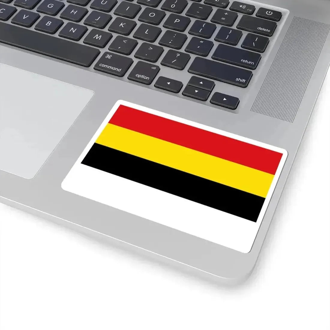 Flag of Lierde (Belgium) STICKER Vinyl Kiss-Cut Decal - The Sticker Space