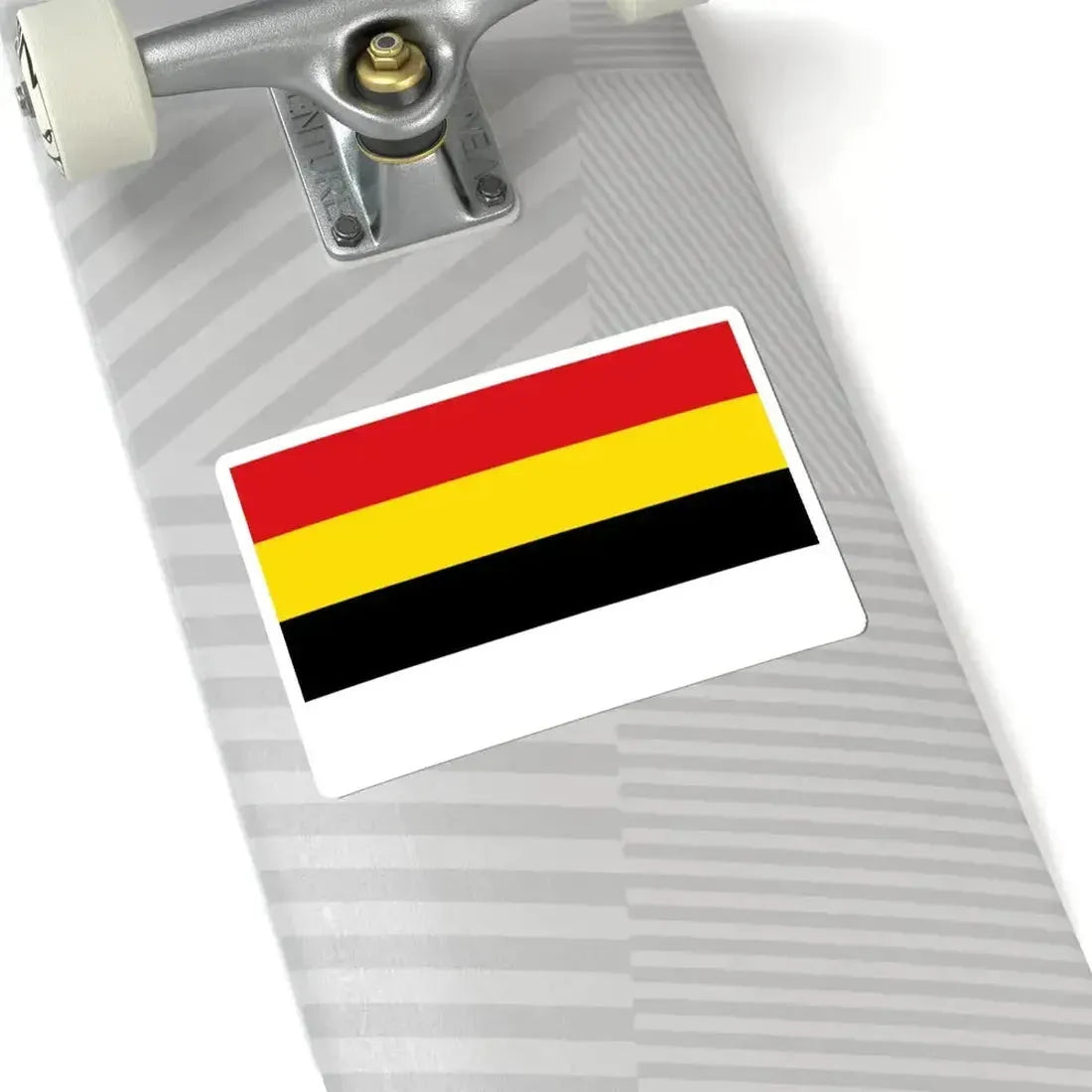 Flag of Lierde (Belgium) STICKER Vinyl Kiss-Cut Decal - The Sticker Space