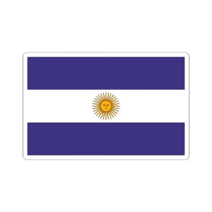 Flag of Liga Federal (Argentina) STICKER Vinyl Kiss-Cut Decal 4 Inch White - The Sticker Space