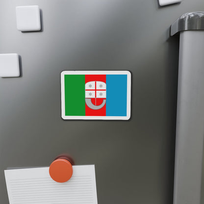 Flag of Liguria Italy - Die-Cut Magnet-The Sticker Space