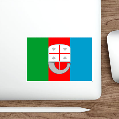 Flag of Liguria Italy STICKER Vinyl Die-Cut Decal-The Sticker Space