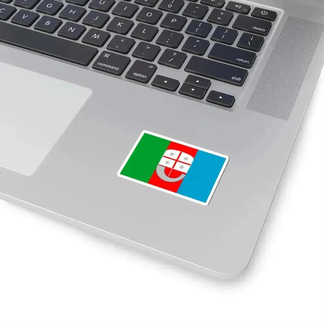Flag of Liguria Italy - STICKER Vinyl Kiss-Cut Decal - The Sticker Space