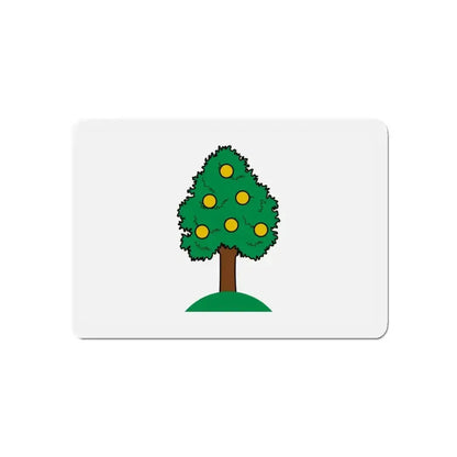 Flag of Lija 1993 to 2000 Malta - Refrigerator Magnet - The Sticker Space