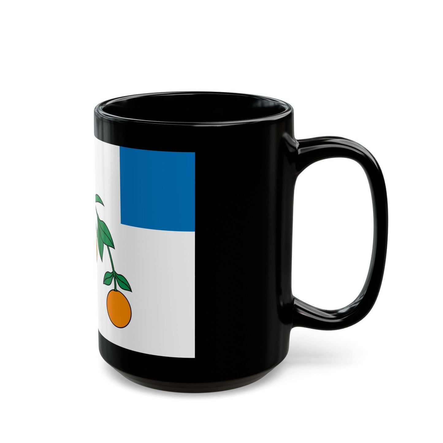 Flag of Lija Malta - Black Coffee Mug-The Sticker Space