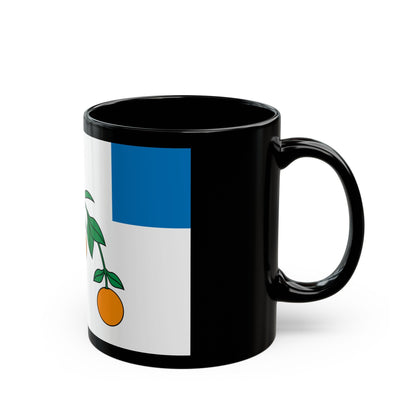 Flag of Lija Malta - Black Coffee Mug-The Sticker Space