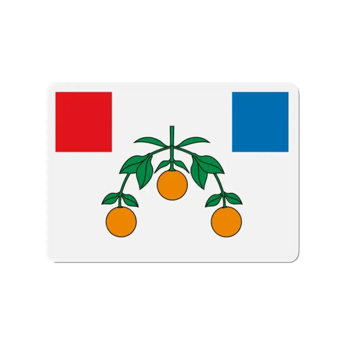 Flag of Lija Malta - Refrigerator Magnet 2 Inch - The Sticker Space