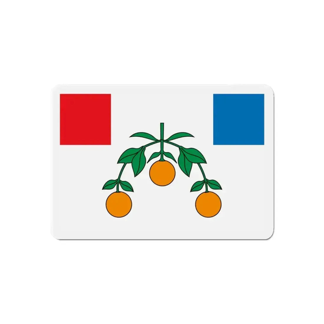 Flag of Lija Malta - Refrigerator Magnet 6 Inch - The Sticker Space