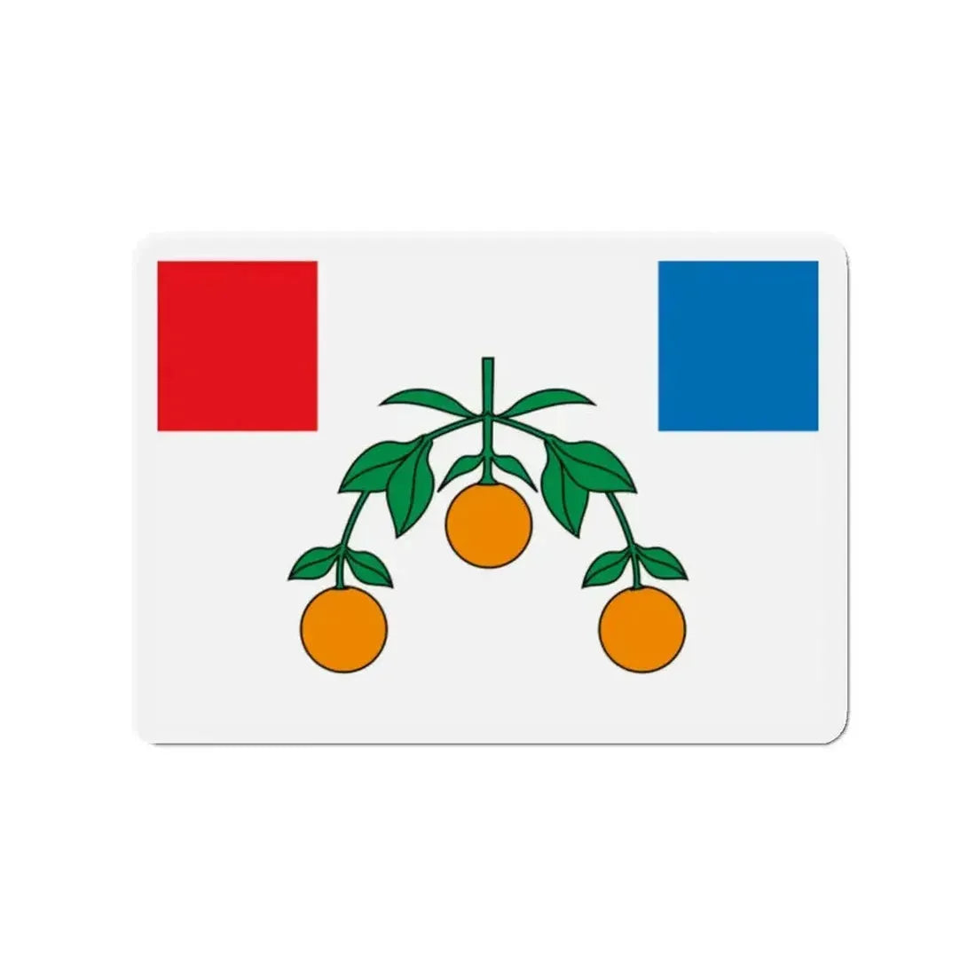 Flag of Lija Malta - Refrigerator Magnet - The Sticker Space