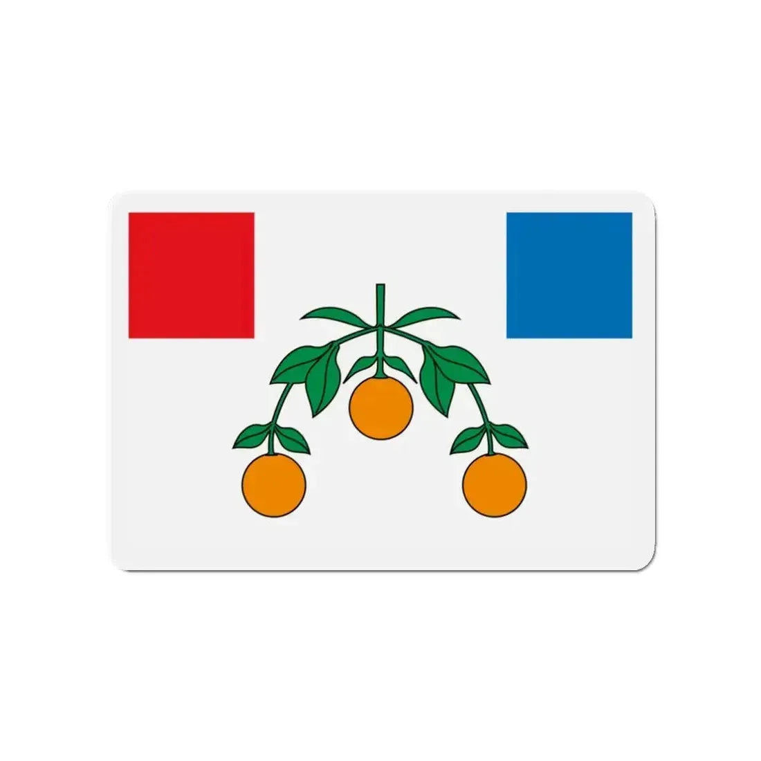 Flag of Lija Malta - Refrigerator Magnet - The Sticker Space