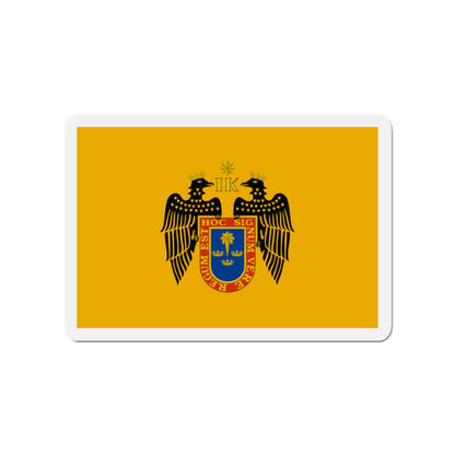 Flag of Lima Peru - Die-Cut Magnet-3" x 3"-The Sticker Space