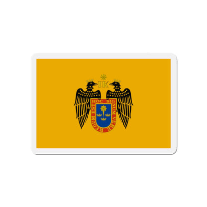 Flag of Lima Peru - Die-Cut Magnet-4" x 4"-The Sticker Space