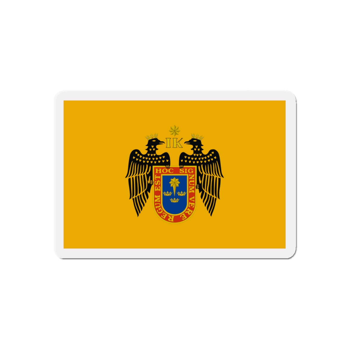 Flag of Lima Peru - Die-Cut Magnet-5" x 5"-The Sticker Space