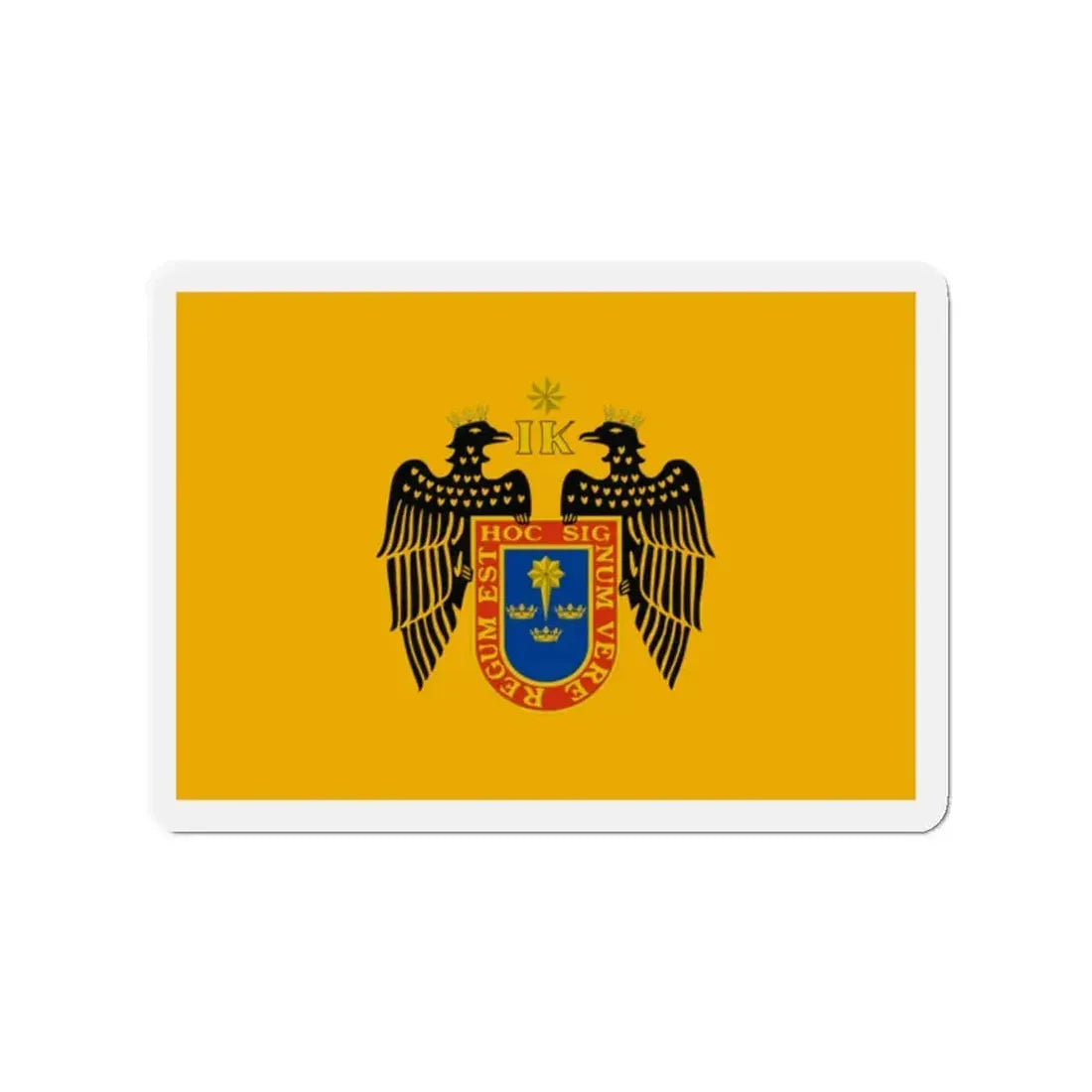 Flag of Lima Peru - Refrigerator Magnet 2 Inch - The Sticker Space