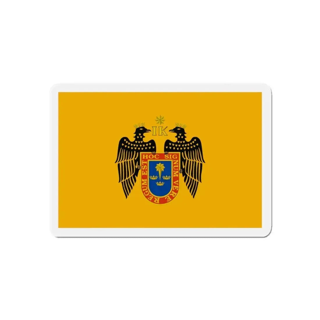 Flag of Lima Peru - Refrigerator Magnet 5 Inch - The Sticker Space
