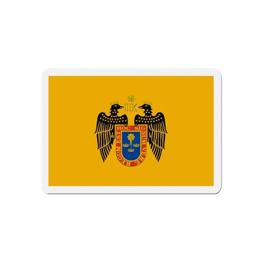 Flag of Lima Peru - Refrigerator Magnet 6 Inch - The Sticker Space