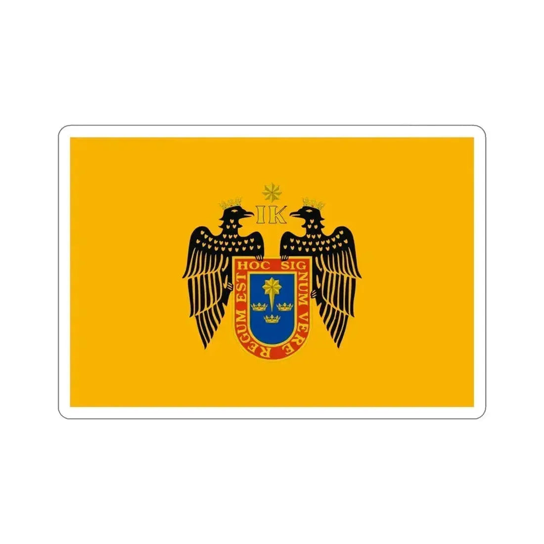 Flag of Lima Peru STICKER Vinyl Die-Cut Decal 4 Inch - The Sticker Space