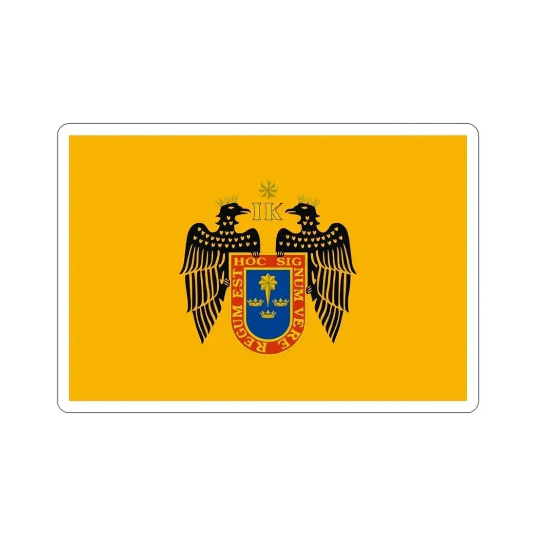 Flag of Lima Peru STICKER Vinyl Die-Cut Decal 4 Inch - The Sticker Space