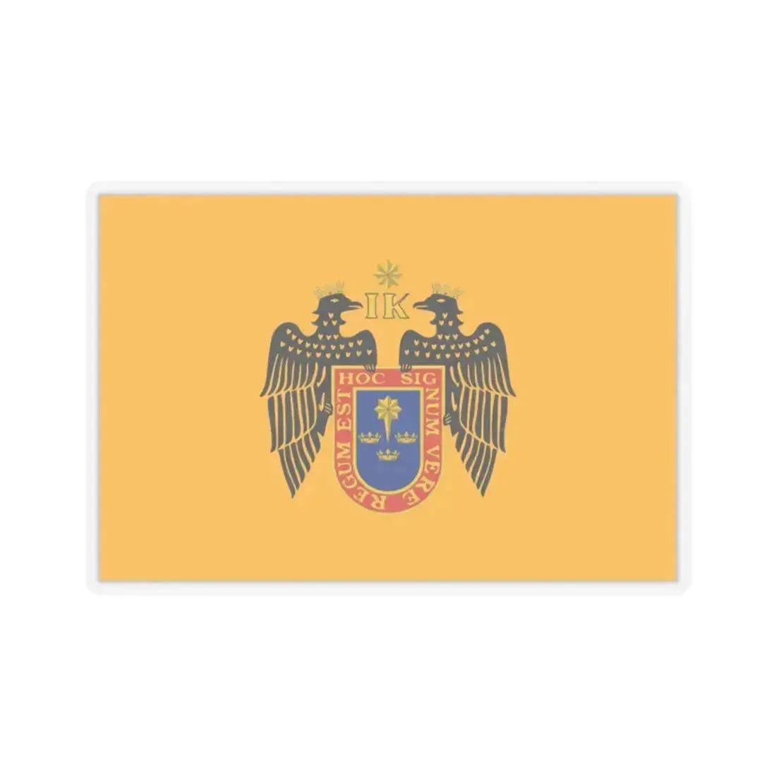 Flag of Lima Peru - STICKER Vinyl Kiss-Cut Decal 2 Inch Transparent - The Sticker Space