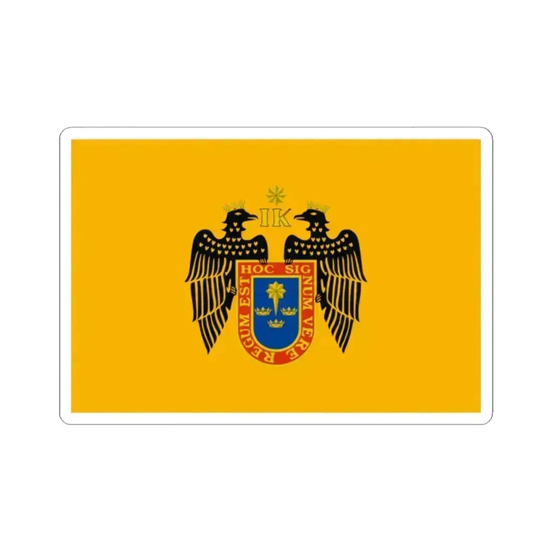 Flag of Lima Peru - STICKER Vinyl Kiss-Cut Decal 2 Inch White - The Sticker Space