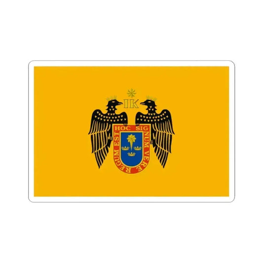 Flag of Lima Peru - STICKER Vinyl Kiss-Cut Decal 2 Inch White - The Sticker Space