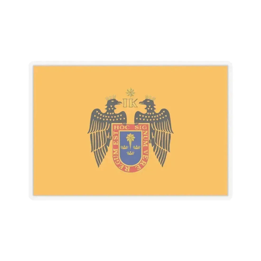 Flag of Lima Peru - STICKER Vinyl Kiss-Cut Decal 3 Inch Transparent - The Sticker Space