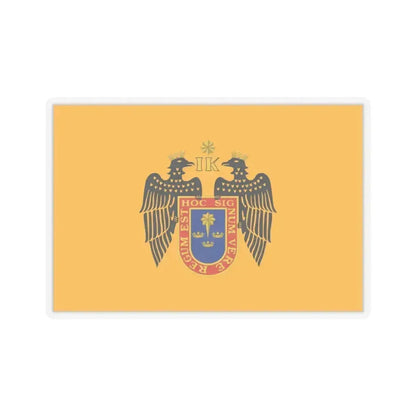 Flag of Lima Peru - STICKER Vinyl Kiss-Cut Decal 3 Inch Transparent - The Sticker Space