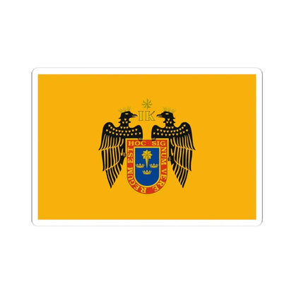 Flag of Lima (Peru) STICKER Vinyl Kiss-Cut Decal 4 Inch White - The Sticker Space