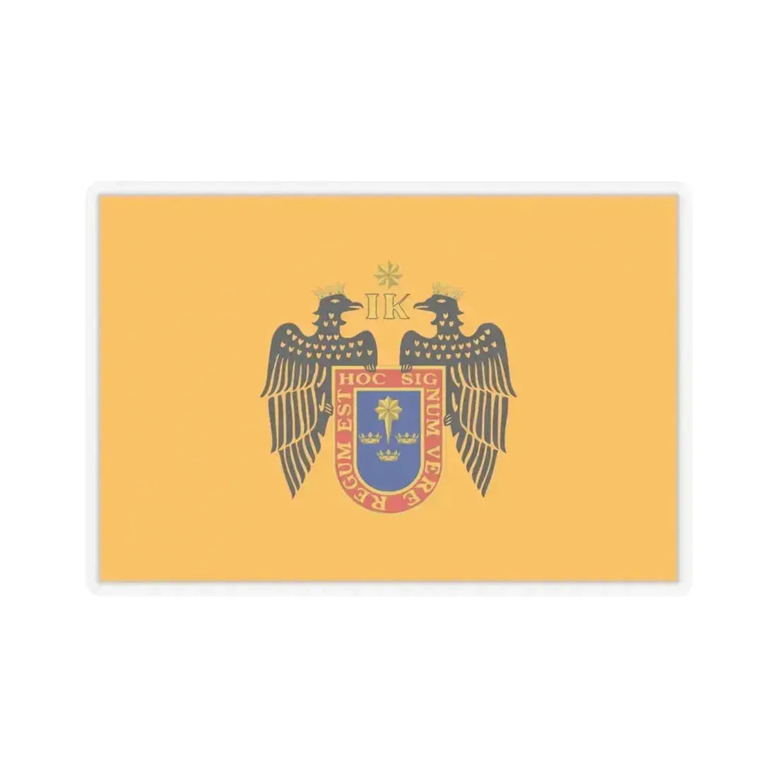 Flag of Lima Peru - STICKER Vinyl Kiss-Cut Decal 6 Inch Transparent - The Sticker Space