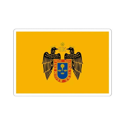 Flag of Lima Peru - STICKER Vinyl Kiss-Cut Decal 6 Inch White - The Sticker Space