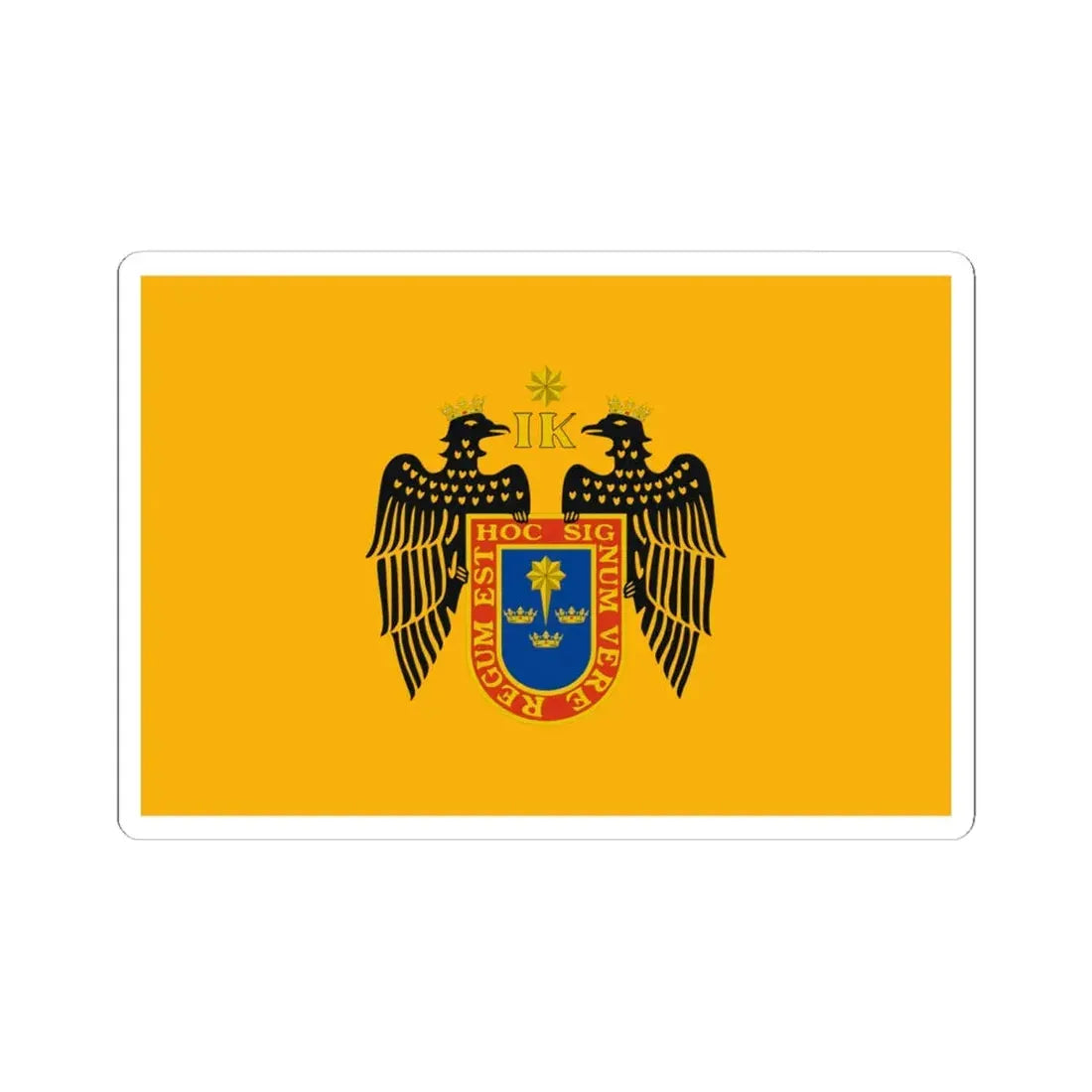 Flag of Lima (Peru) STICKER Vinyl Kiss-Cut Decal 6 Inch White - The Sticker Space
