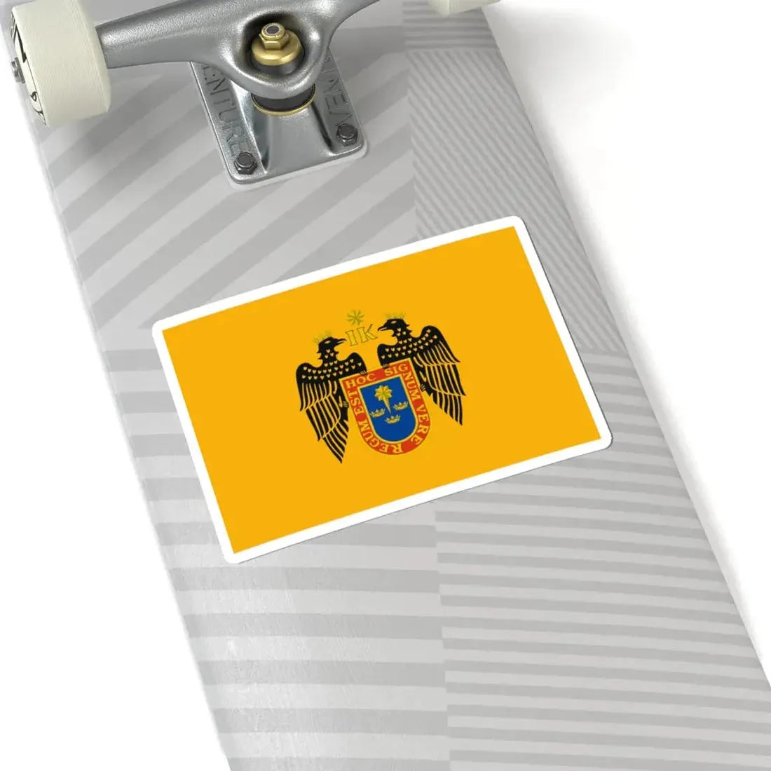 Flag of Lima (Peru) STICKER Vinyl Kiss-Cut Decal - The Sticker Space