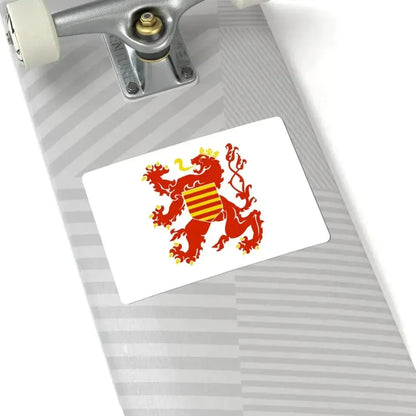 Flag of Limburg Belgium (Belgium) STICKER Vinyl Kiss-Cut Decal - The Sticker Space