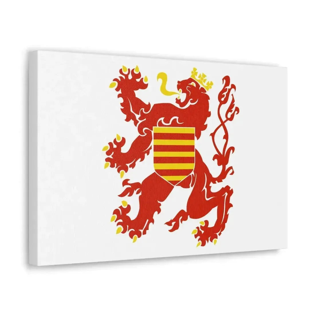 Flag of Limburg Belgium - Canvas Wall Art - The Sticker Space