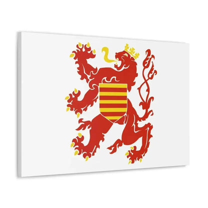 Flag of Limburg Belgium - Canvas Wall Art - The Sticker Space