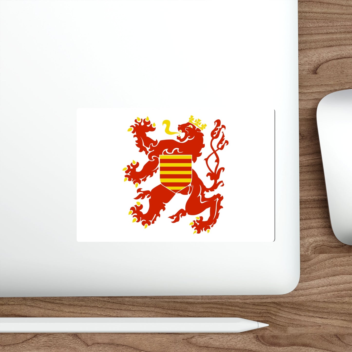 Flag of Limburg Belgium STICKER Vinyl Die-Cut Decal-The Sticker Space