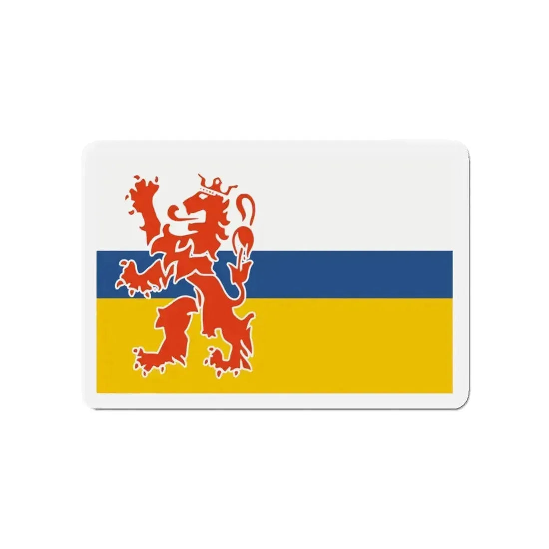 Flag of Limburg Netherlands - Refrigerator Magnet - The Sticker Space