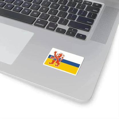 Flag of Limburg Netherlands - STICKER Vinyl Kiss-Cut Decal - The Sticker Space