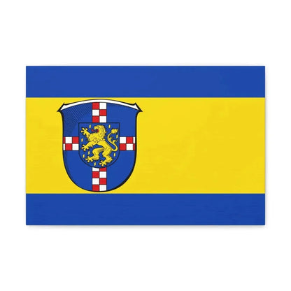 Flag of Limburg Weilburg Germany - Canvas Wall Art 18″ x 12″ 1.25" - The Sticker Space
