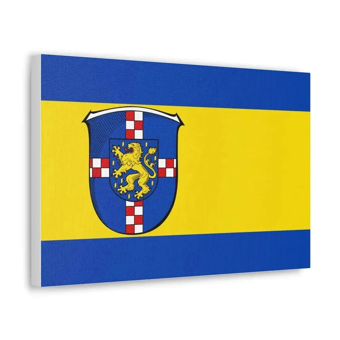 Flag of Limburg Weilburg Germany - Canvas Wall Art - The Sticker Space