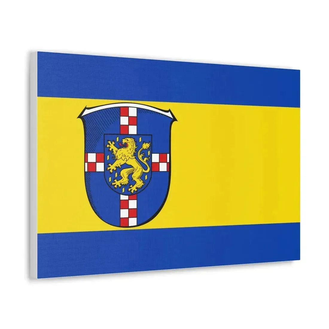 Flag of Limburg Weilburg Germany - Canvas Wall Art - The Sticker Space