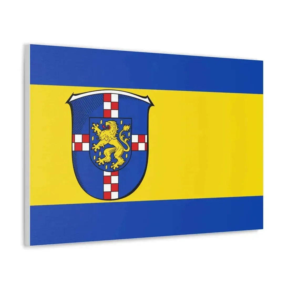 Flag of Limburg Weilburg Germany - Canvas Wall Art - The Sticker Space