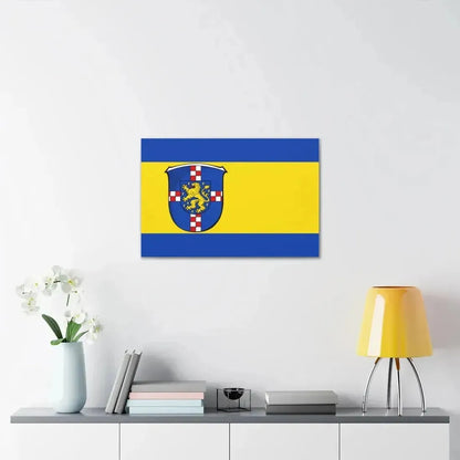 Flag of Limburg Weilburg Germany - Canvas Wall Art - The Sticker Space
