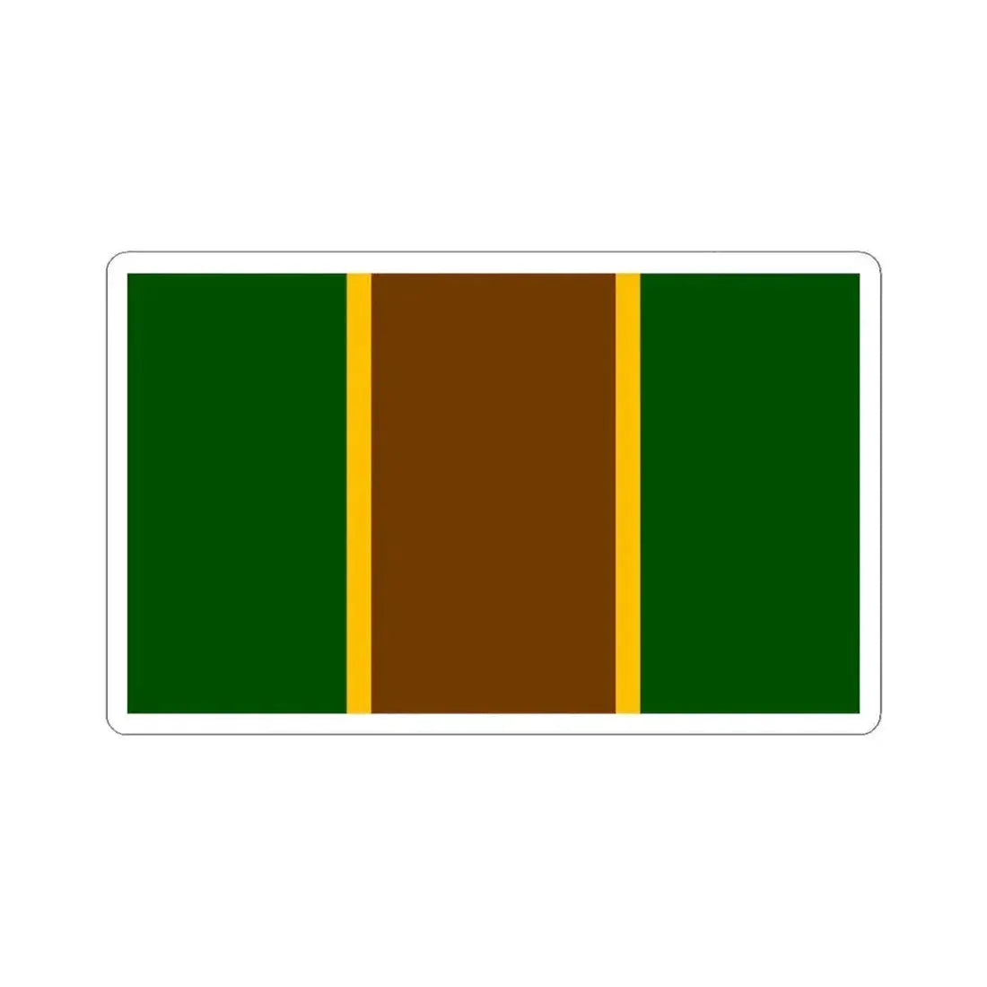 Flag of Limestone Maine (United States) STICKER Vinyl Kiss-Cut Decal 3 Inch White - The Sticker Space