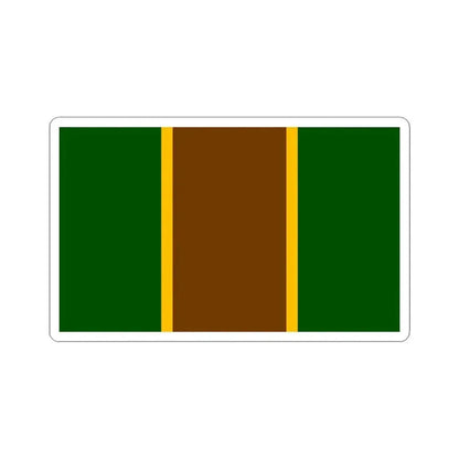 Flag of Limestone Maine (United States) STICKER Vinyl Kiss-Cut Decal 3 Inch White - The Sticker Space
