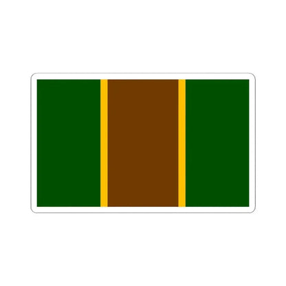 Flag of Limestone Maine (United States) STICKER Vinyl Kiss-Cut Decal 4 Inch White - The Sticker Space