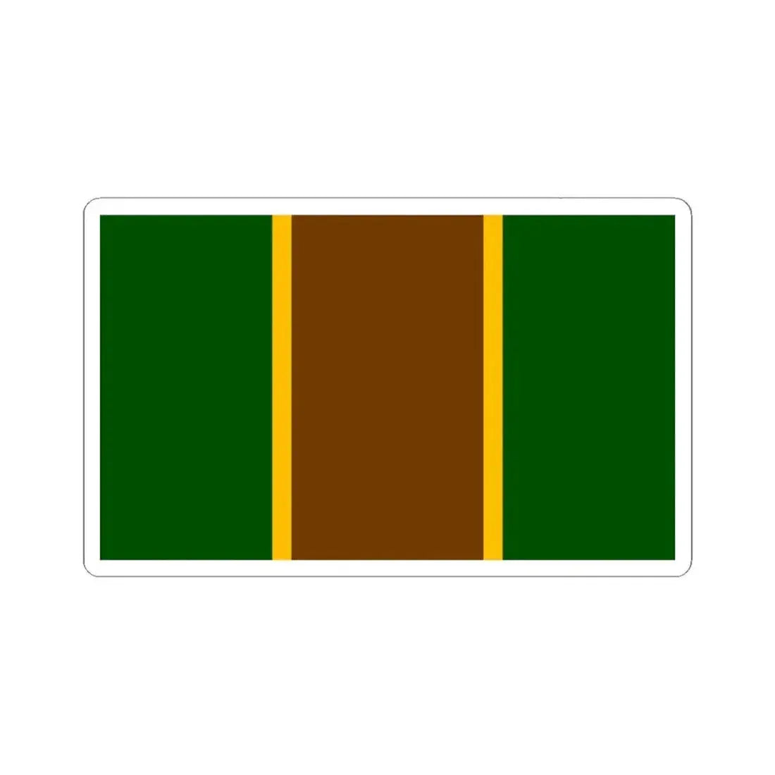 Flag of Limestone Maine (United States) STICKER Vinyl Kiss-Cut Decal 6 Inch White - The Sticker Space