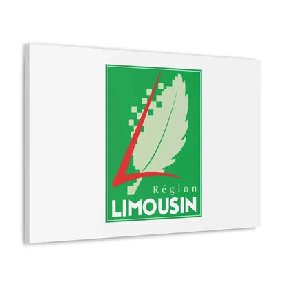 Flag of Limousin France 2 - Canvas Wall Art - The Sticker Space