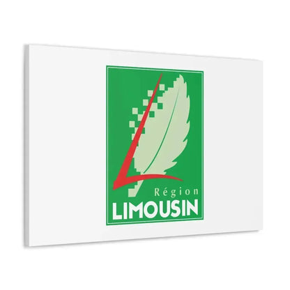 Flag of Limousin France 2 - Canvas Wall Art - The Sticker Space