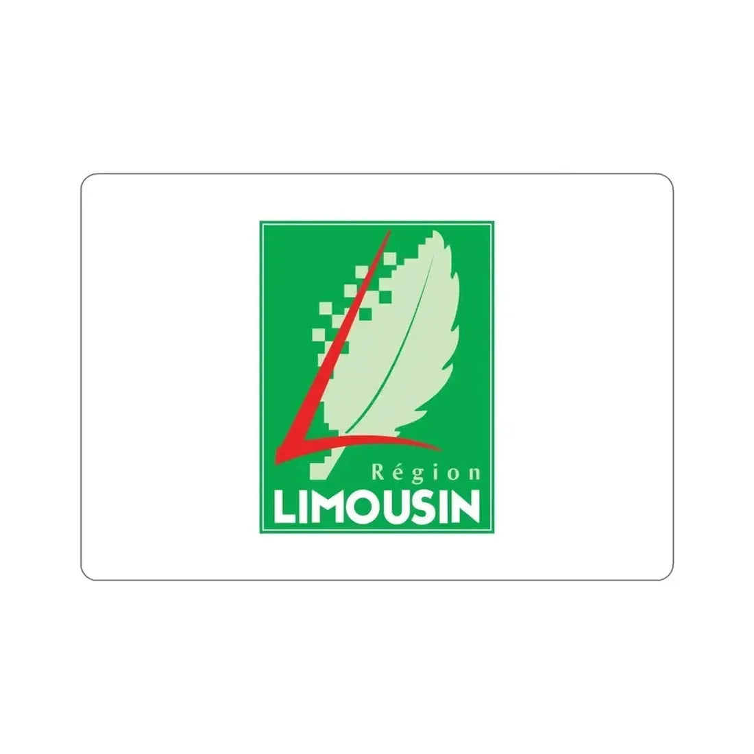 Flag of Limousin France 2 STICKER Vinyl Die-Cut Decal - The Sticker Space