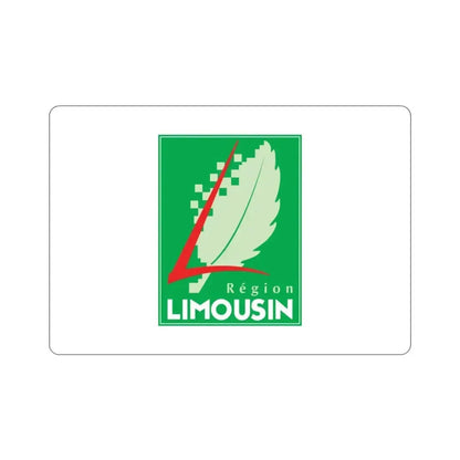 Flag of Limousin France 2 STICKER Vinyl Die-Cut Decal - The Sticker Space